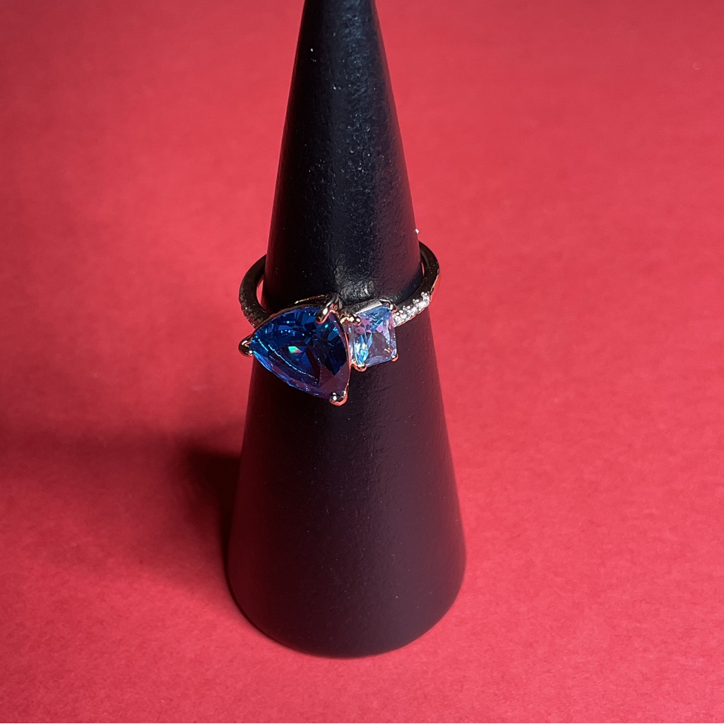 Bomb Party Rbp6653 More Than Iconic Lc Spinel On Rose Gold Size 7 Ring Nwot 18$